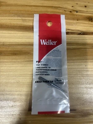 Soldador Weller PTO7 punta cónica larga 0,8 (1/32") Foto 1 de 2