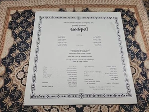 OCTORIAN THEATRE COMPANY Presents GODSPELL 2x LP (c) 1987 Frederick Maryland EXC - Picture 1 of 15