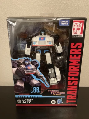 Transformers Generations Studio Series 86-01 Deluxe Class Autobot Jazz Figure - Image 1 of 4