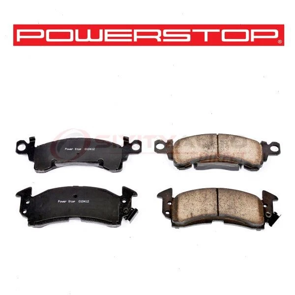 PowerStop Front Disc Brake Pad Set for 1969-1971 Oldsmobile 442 - Braking pf Foto 1 de 4