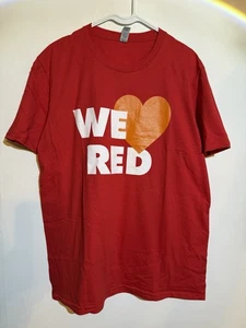We Love Red Shirt LARGE - New! - Picture 1 of 3