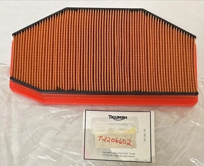 1994-2018 Triumph Speed Triple / Speed Triple R OEM Air Filter #T2206602 #M577 - Image 1 of 4
