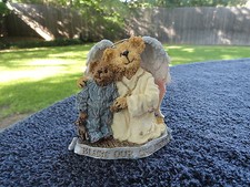 Boyds Bears Bearstone Hope Angelwish & Everychild Bless Our Children Figurine