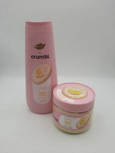 Dove Crumbl Lemon Glaze Body Wash & Scrub Set Limited Edition - Picture 1 of 7