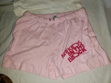 New Kids On The Block concert 2009 shorts Size Large pink Cover Girl