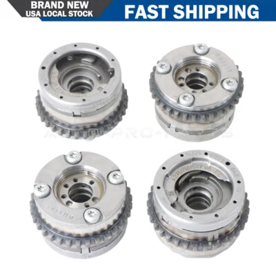 4X Intake & Exhaust Camshaft Adjuster Set For Mercedes-Benz E350 ML350 3.5L 2012 Foto 1 de 4