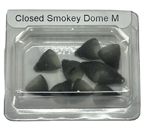 Phonak Closed Smokey Dome M Unitron 10 PCS Sonova 054-1991 New 7613275132425 - Picture 1 of 7