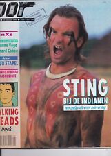 OOR-Nr 3 feb 1988 Music Magazine With Oa Sting
