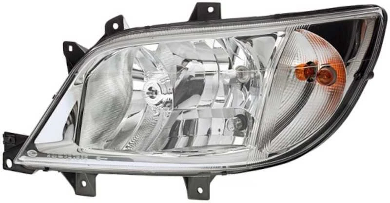 Left Headlight Assembly Hella 247005011 for Dodge Sprinter 2003-2006 Foto 1 de 1