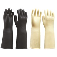 1 Paar Latexhandschuhe Gartenhandschuhe Chemikalienschutzhandschuhe 75cm