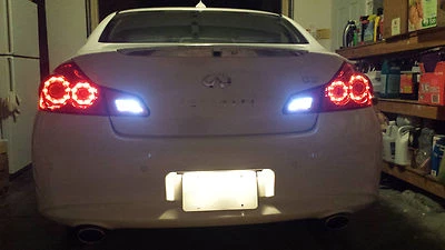 White LED Reverse Lights/Back Up For Scion tC 2005-2010 2006 2007 2008 2009 - Image 1 of 2