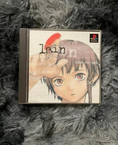Serial Experiments Lain RARE PS1 Playstation 1994 with manual Japan F/S - Picture 1 of 4