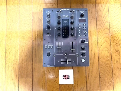 PIONEER Model DJM-400 2ch Professional DJ MIXER Black Confirmed Operation F/S - Image 1 of 4