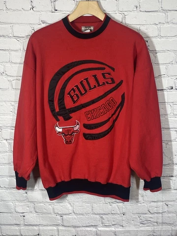 Vintage Chicago Bulls Legends Athletics Sweatshirt Size XXL USA Super Rare Cover