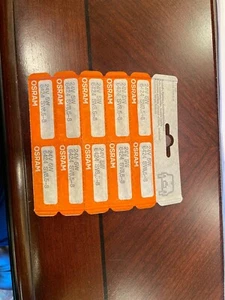 Osram 24V 5W SV8.5-8 Tubular Light Bulbs (Lot of 90)  - Picture 1 of 2