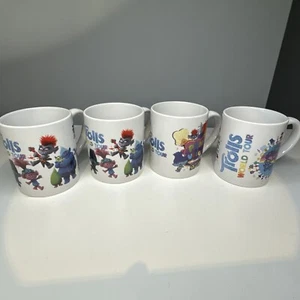 Trolls World Tour Mugs X4 - Picture 1 of 8
