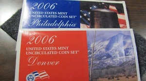 2006 U.S. P & D Mint Sets - $5.82 face value - Picture 1 of 2