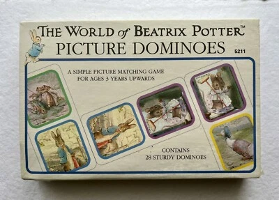 The World of Beatrix Potter, Picture Dominoes, Game, (1990) NEW & SEALED - Image 1 of 4
