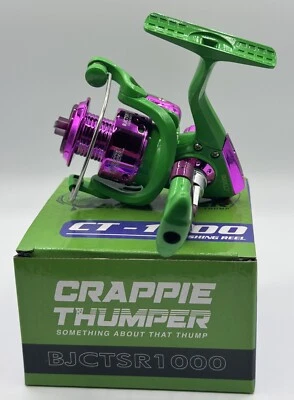 Crappie Spinning Reel 12 Bb    Wt. 6.6oz - Image 1 of 4