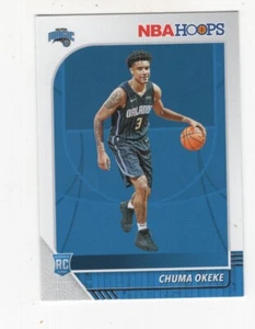 2019-20 PANINI NBA HOOPS BASKETBALL ROOKIE CHUMA OKEKE ORLANDO MAGIC #213 - Picture 1 of 10