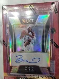 Select Siganture Selection Bonzi Wells silver prizm  autograph SS-BZW - Picture 1 of 5