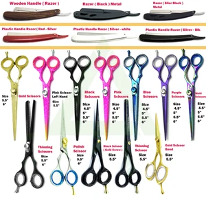 Professional Barber Salon Hair Cutting Scissors Thinning Shears Hairdressing  - Picture 1 of 38