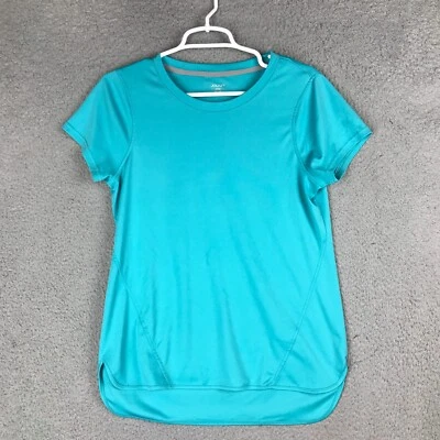 Camiseta Jockey Sport Mujer Manga Corta Cuello Redondo Azul Talla S Foto 1 de 4