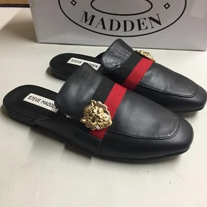 Karisma By Steve Madden Black Leather,Shoes Women's  Size 6 - Picture 1 of 7