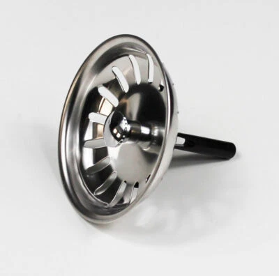 Siebkörbchen Universal 3 1/2 Zoll Siebkorb-Ventil Handbetätigung Restebecken 81 - Bild 1 von 4