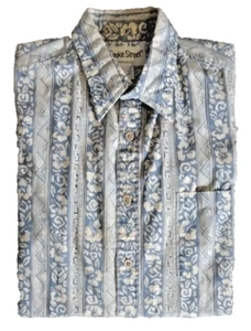 Cooke Street Honolulu Men's Hawaiian Print Button Down Short Sleeve Size M - Picture 1 of 4