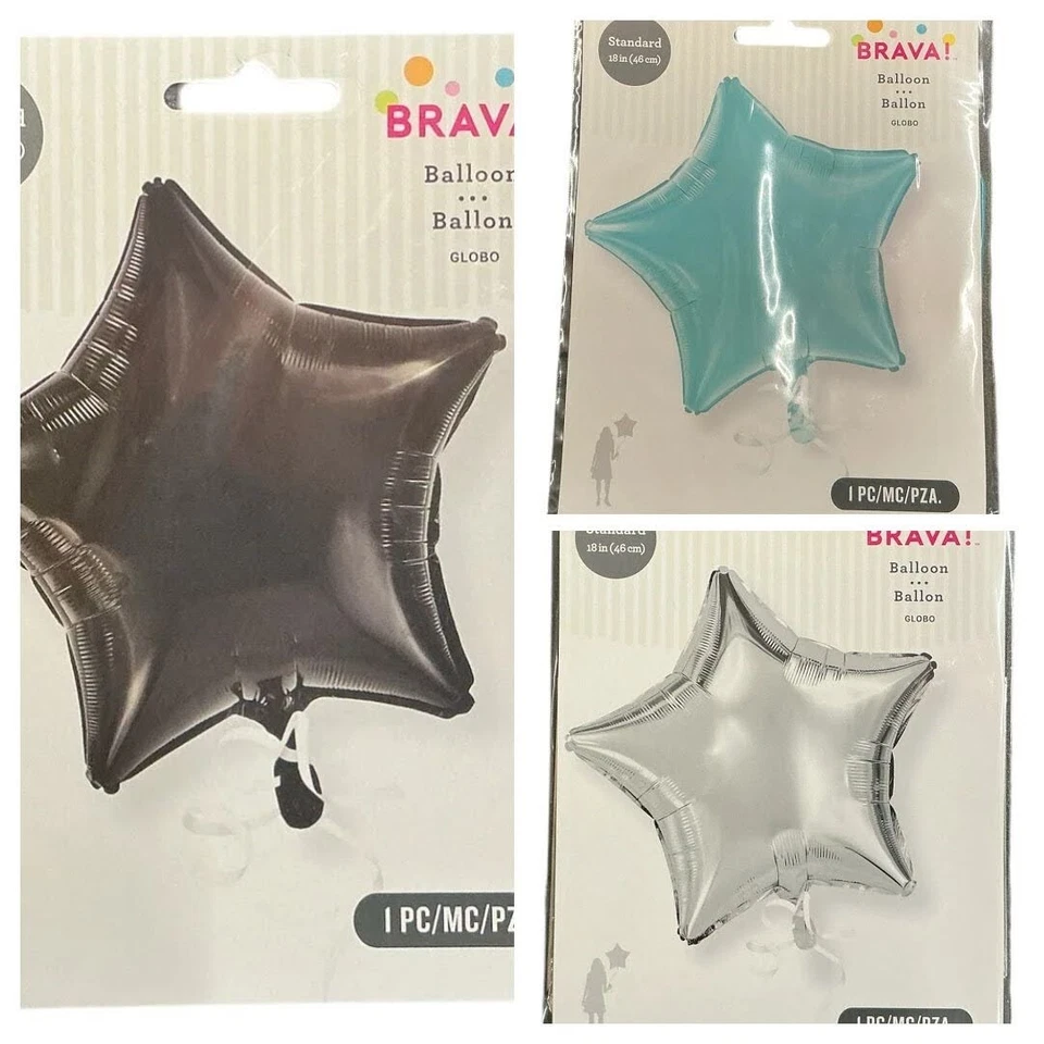 16" Mylar Star Balloon - Pick & Choose - Volume Discounts - Imagem 1 de 1
