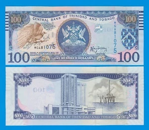 Trinidad and Tobago 100 Dollars P 51b 2006 (ND 2014) UNC ( P 51 b ) - Picture 1 of 1