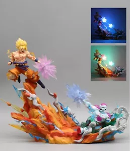 Statue Figurines combat SON GOKU VS FREEZER dessin animé Dragon Ball DBZ - Imagen 1 de 14