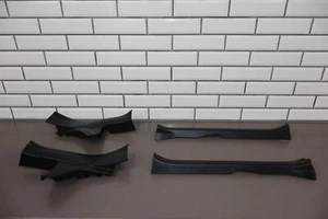 2023 Toyota Corolla GR Hatch Interior Sill PLates Set of 4 (Black) See Photos - Picture 1 of 23