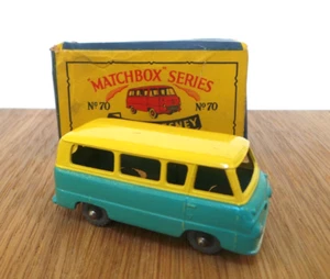 MATCHBOX LESNEY NO 70 THAMES KOMBI GRÜN/GELB GPW TOP VERPACKT - Bild 1 von 14