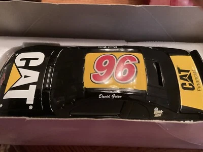 NASCAR 1/24 Diecast David Green #96 Caterpillar BWB Bank Winston Cup Cat Racing - Image 1 of 3
