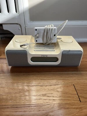 Radio reloj despertador iHOME IH5 para Apple IPOD Home estéreo y sistema de acoplamiento Foto 1 de 4