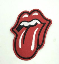 Tongue & Lips - Rolling Stones - Iron On Embroidered Patch#45