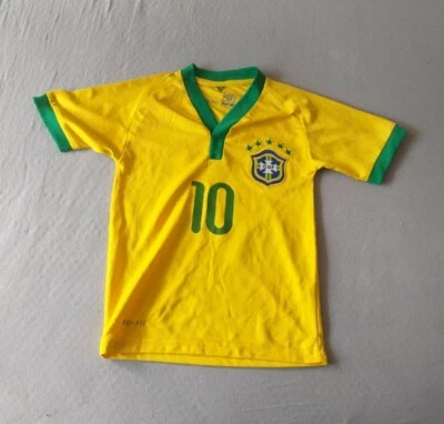 Camiseta Neymar BRASIL Niños Talla 4 Foto 1 de 2