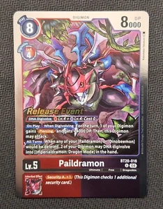 Sello de Presentación Digimon TCG - Paildramon - BT20-016 ENG NM - Imagen 1 de 2