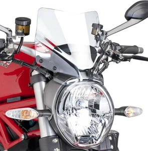 Pare-brise pour Ducati Monster 1200/ S 14-20 clair Puig NG Sport - Photo 1/2