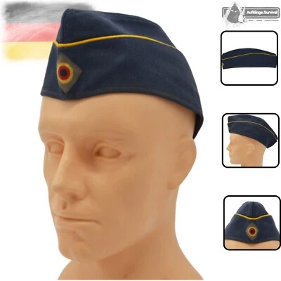 Original Schiffchen Luftwaffe Bundeswehr Blau mit Kokarde BW LW Mütze Kappe - Bild 1 von 4