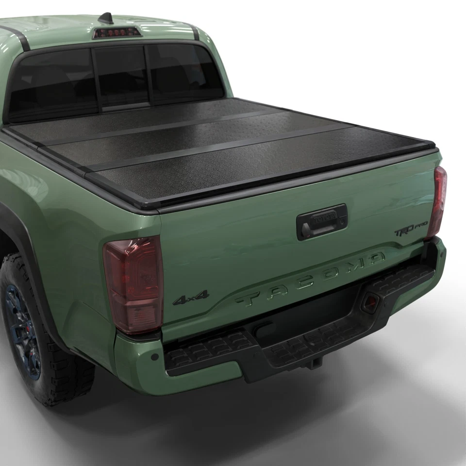 Cubierta rígida plegable para caja de camioneta|Se adapta a Toyota Tacoma 05-15 plataforma de 6' 2" Foto 1 de 4