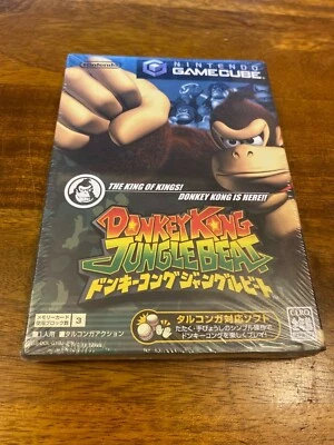 Donkey Kong Jungle Beat Japanese Gamecube  NTSC New and Factory Sealed - Image 1 of 3