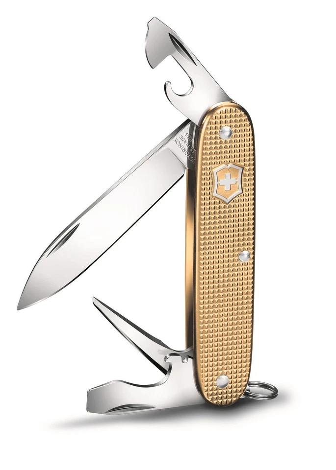 VICTORINOX Taschenmesser Pioneer Alox Limited Edition 2019 gold 0.8201.L19 - Bild 1 von 4