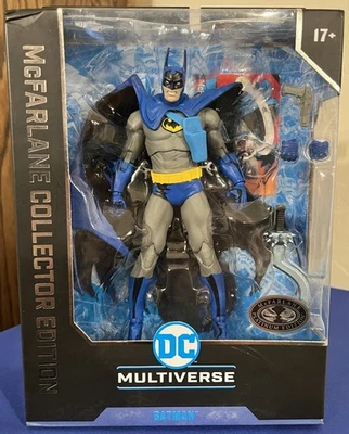 DC Multiverse McFarlane Edición Coleccionista Año Dos BATMAN Edición Platino 2025 Foto 1 de 4