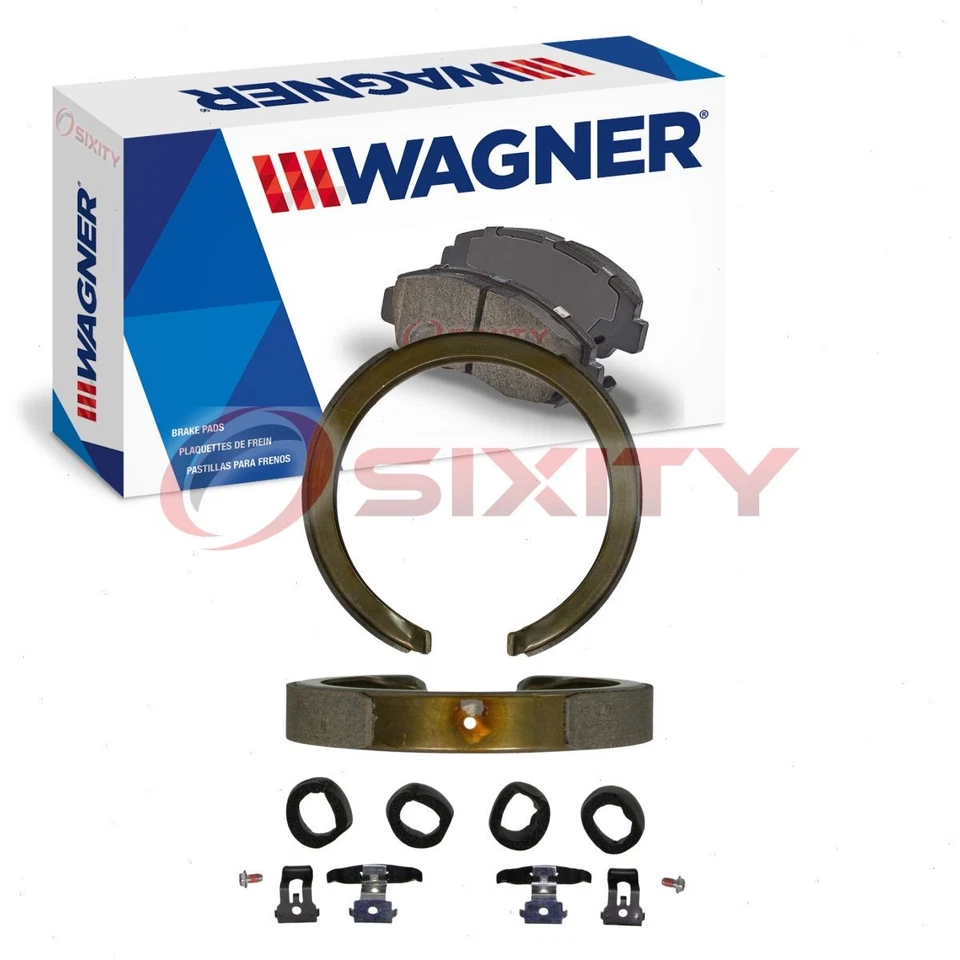 Задний стояночный тормоз Wagner для 2007 GMC Sierra 1500 Classic дисковые колодки te - Изображение 1 из 4