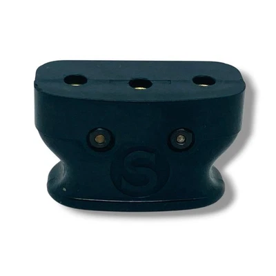 DE COLECCIÓN CANTANTE PESO PLUMA 221 3 PUNTAS REDONDAS BAQUELITA TERMINAL ENCHUFE DE ALIMENTACIÓN 222K Foto 1 de 4