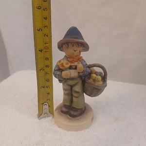 Ostergrüße Goebel Hummel Figur # 378 1971 W Germany TMK5 Vintage - Bild 1 von 7