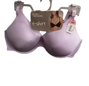 Secret Treasures Lavender Nylon Underwire T-Shirt Bra Size 40D New - Picture 1 of 5